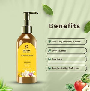 Japanese Herbal Hair Dye Shampoo.