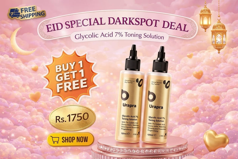 Urapra Glycolic Acid 7% Toning Solution ( BUY 1 GET 1 FREE )