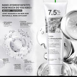 Nano Hydroxyapatite Toothpaste 7.5% nHAP – Teeth Whitening & Enamel Repair | Buy 1 Get 1 Free