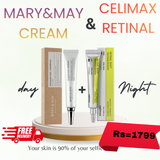 (Mary&May & Celimax Retinal shot✨ )best Combo Eye care